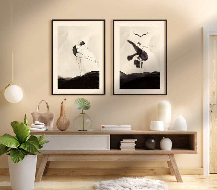 Etheral Steps Set of 2 wall - art - picture - poster