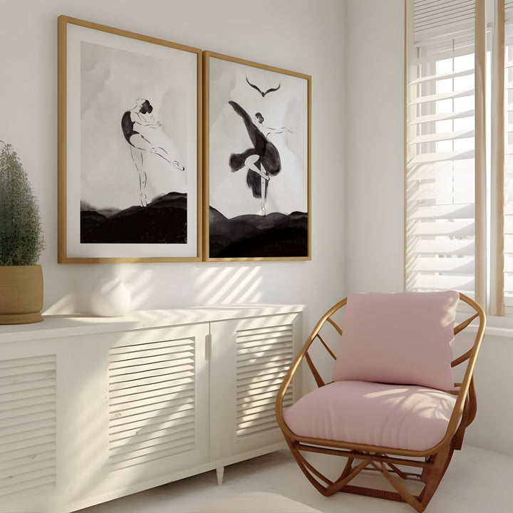 Etheral Steps Set of 2 wall - art - picture - poster