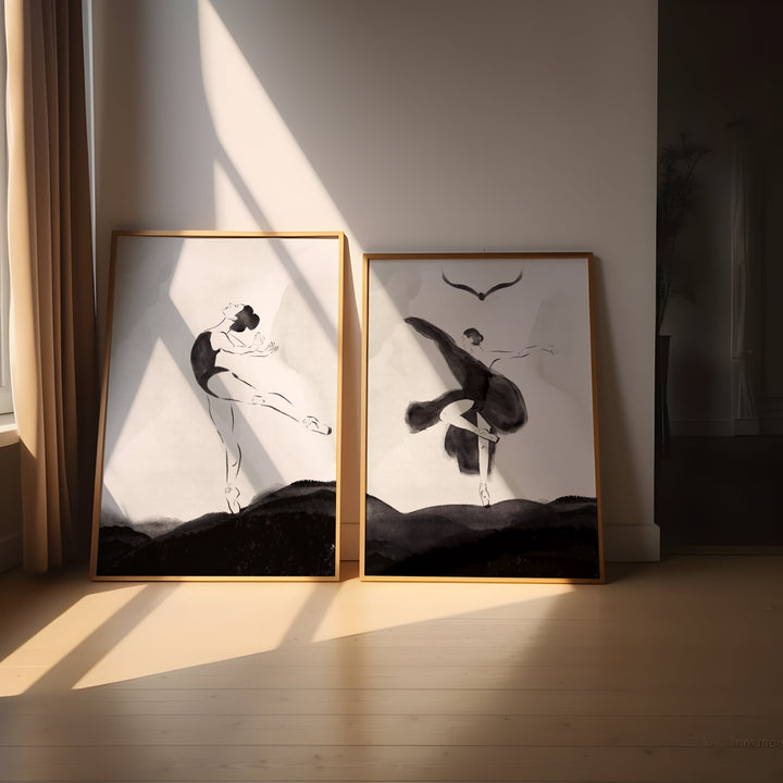 Etheral Steps Set of 2 wall - art - picture - poster