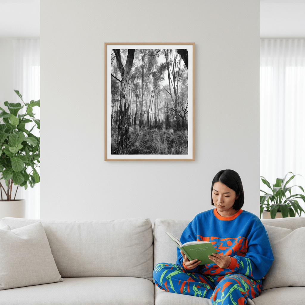 Eucalyptus Fog by Nicole Hunter wall - art - picture - poster