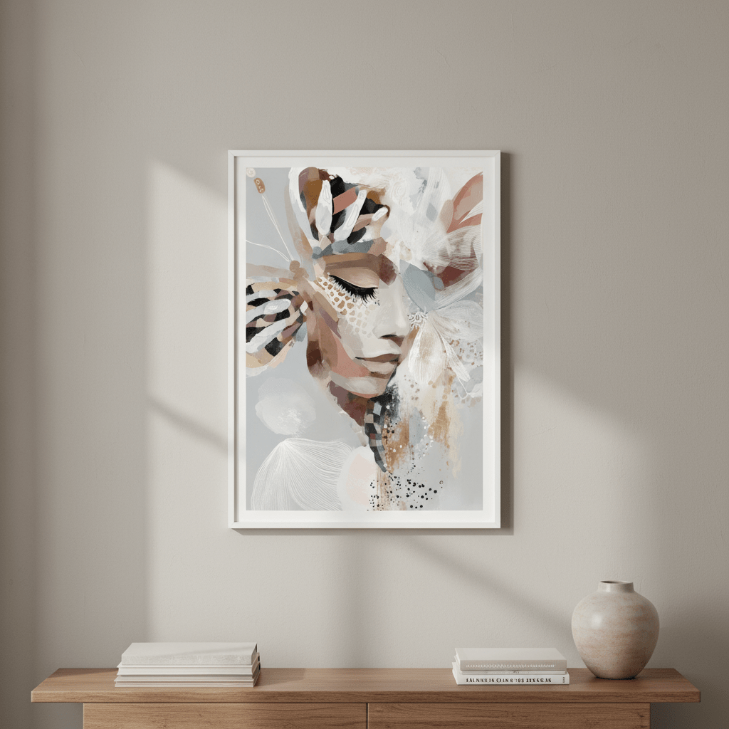 Evie Belle Butterfly by Bella Eve wall - art - picture - poster