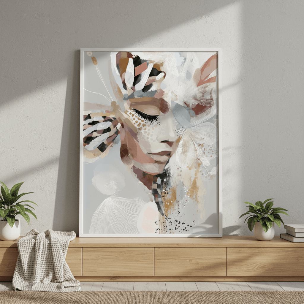 Evie Belle Butterfly by Bella Eve wall - art - picture - poster