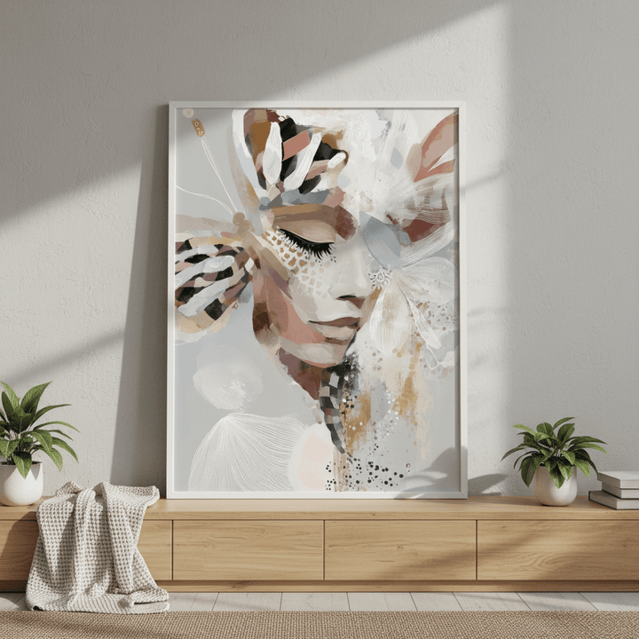 Evie Belle Butterfly by Bella Eve wall - art - picture - poster