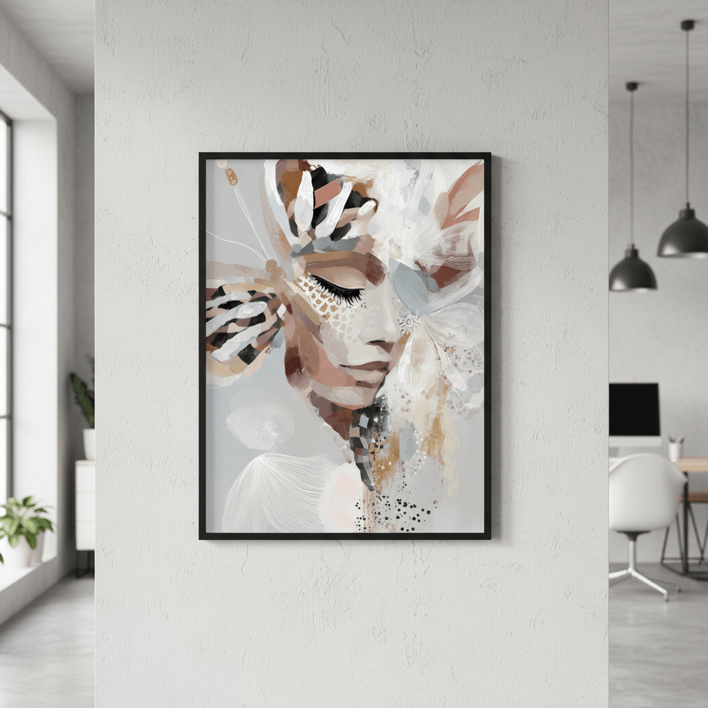 Evie Belle Butterfly by Bella Eve wall - art - picture - poster