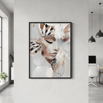 Evie Belle Butterfly by Bella Eve wall - art - picture - poster