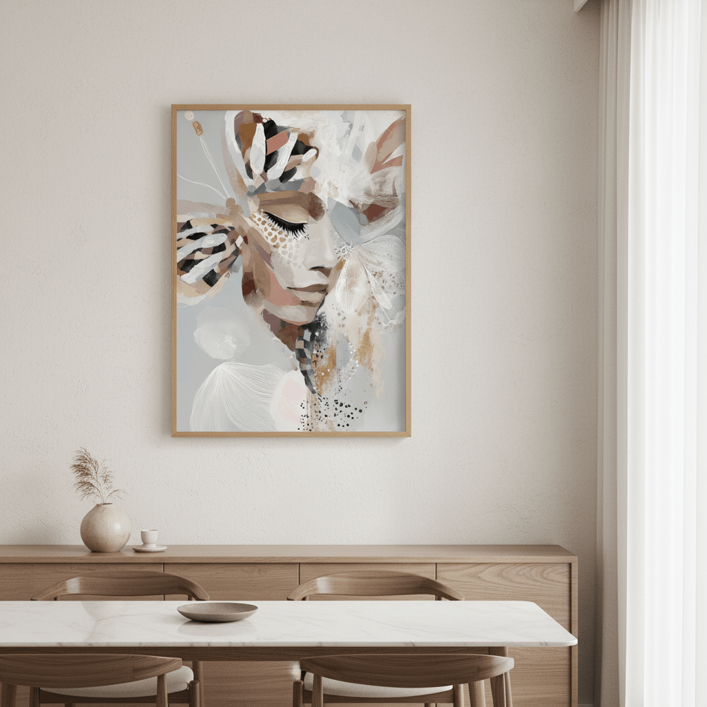 Evie Belle Butterfly by Bella Eve wall - art - picture - poster