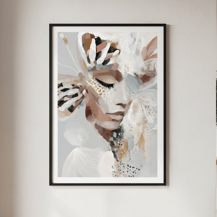 Evie Belle Butterfly by Bella Eve wall - art - picture - poster