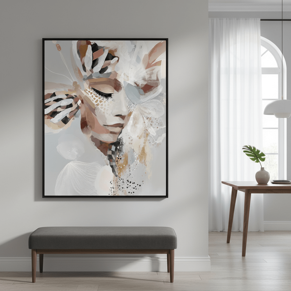 Evie Belle Butterfly by Bella Eve wall - art - picture - poster