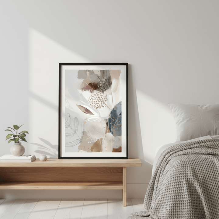 EvieBelle Abstract Pair by Bella Eve wall - art - picture - poster