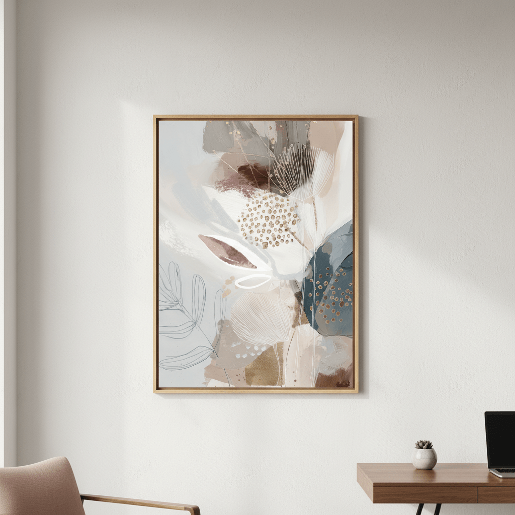 EvieBelle Abstract Pair by Bella Eve wall - art - picture - poster