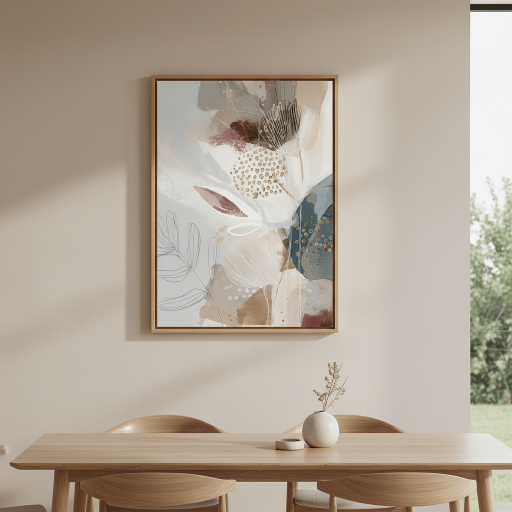EvieBelle Abstract Pair by Bella Eve wall - art - picture - poster