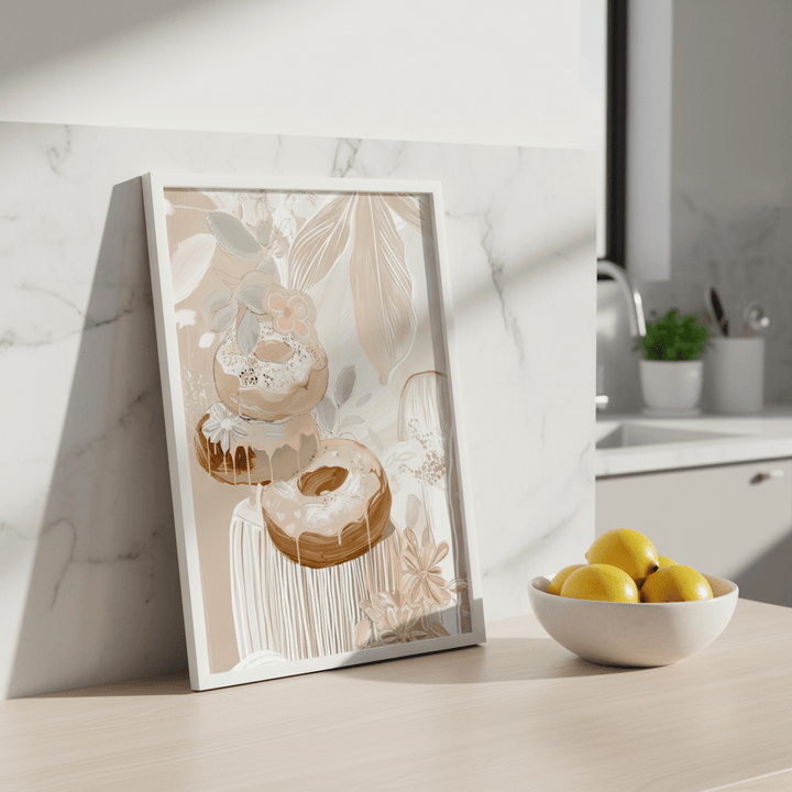 Evie's Donuts by Bella Eve wall - art - picture - poster
