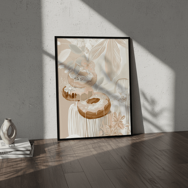 Evie's Donuts by Bella Eve wall - art - picture - poster