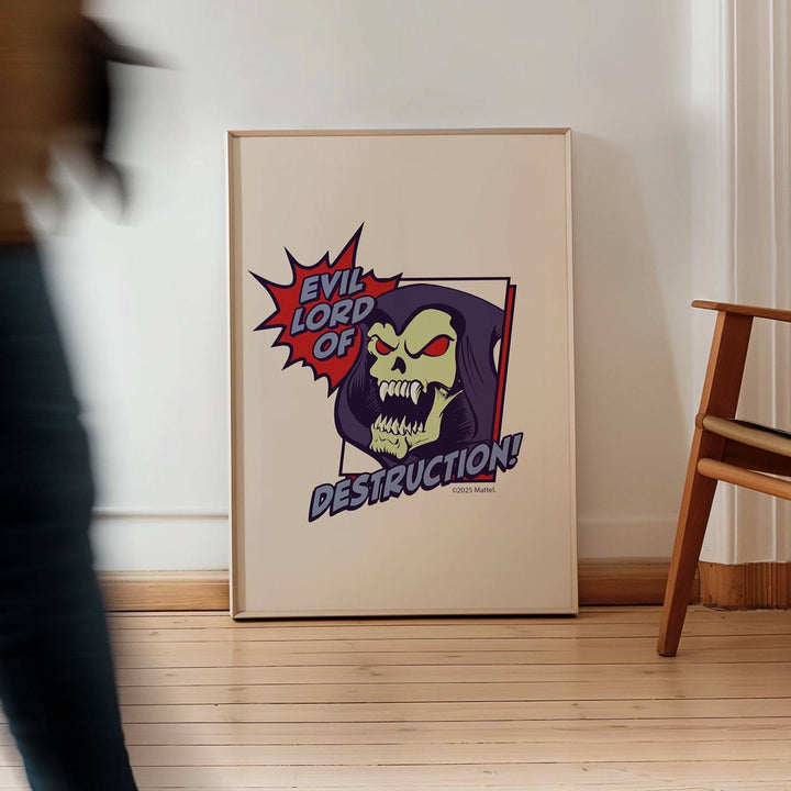 Evil Lord of Destruction Skeletor Masters of the Universe Print wall - art - picture - poster