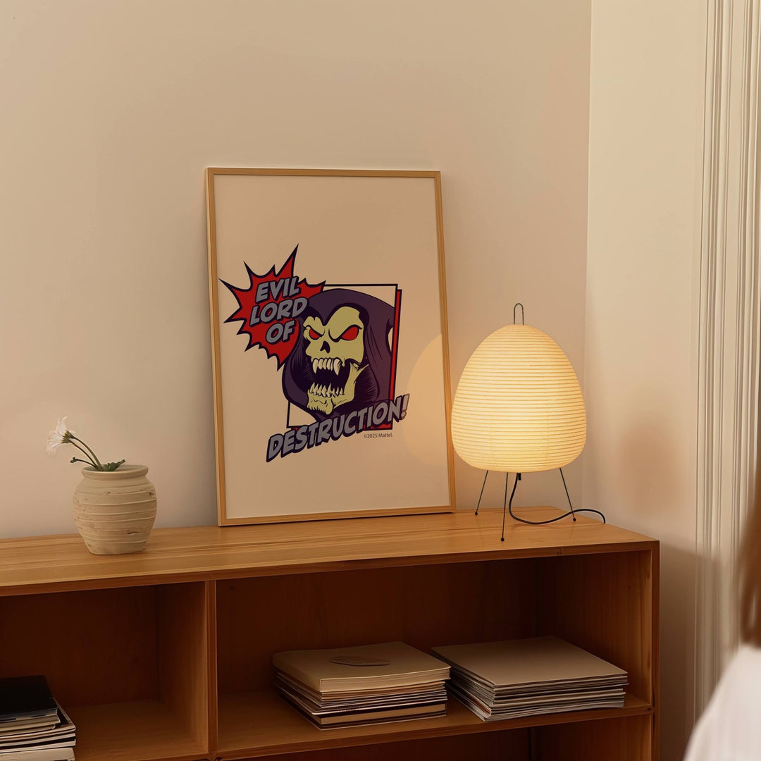 Evil Lord of Destruction Skeletor Masters of the Universe Print wall - art - picture - poster