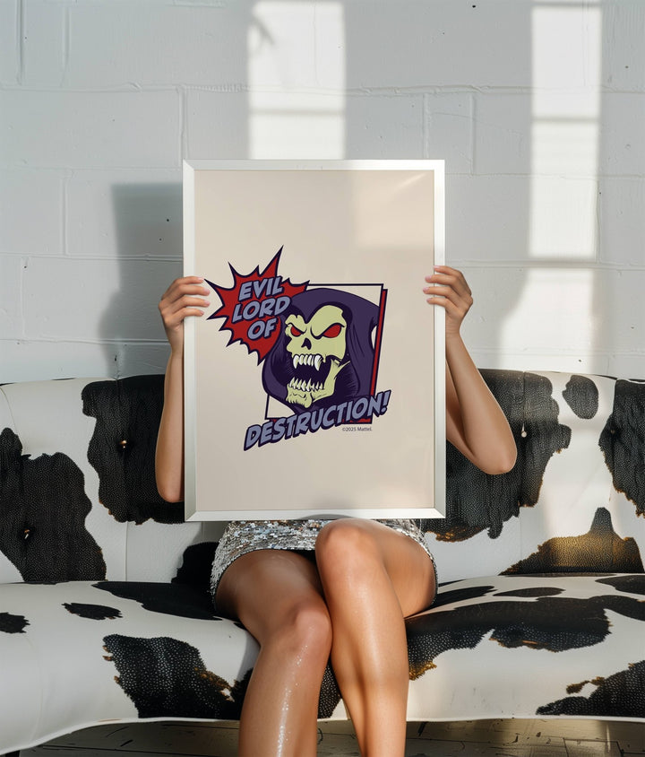 Evil Lord of Destruction Skeletor Masters of the Universe Print wall - art - picture - poster