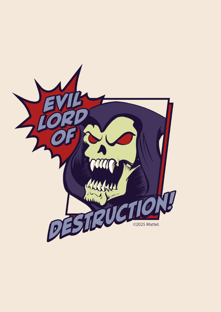 Evil Lord of Destruction Skeletor Masters of the Universe Print frame