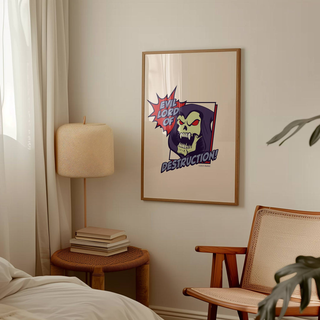 Evil Lord of Destruction Skeletor Masters of the Universe Print wall - art - picture - poster