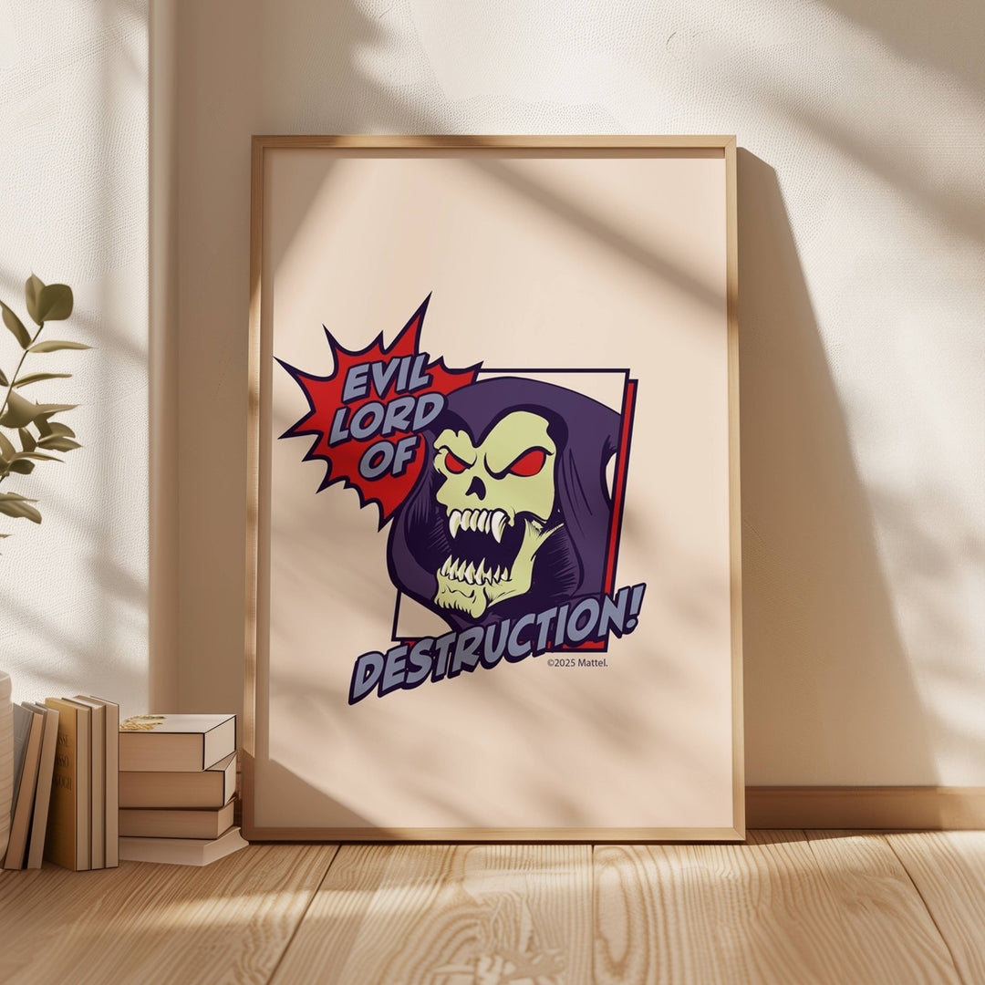 Evil Lord of Destruction Skeletor Masters of the Universe Print wall - art - picture - poster