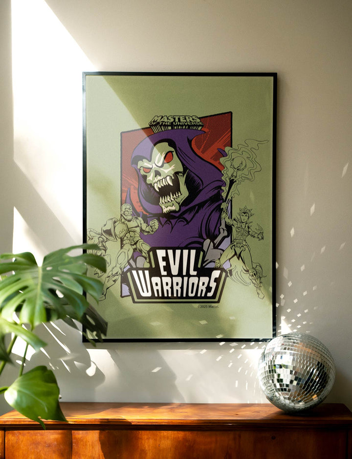 Evil Warriors Skeletor Masters of the Universe Print wall - art - picture - poster