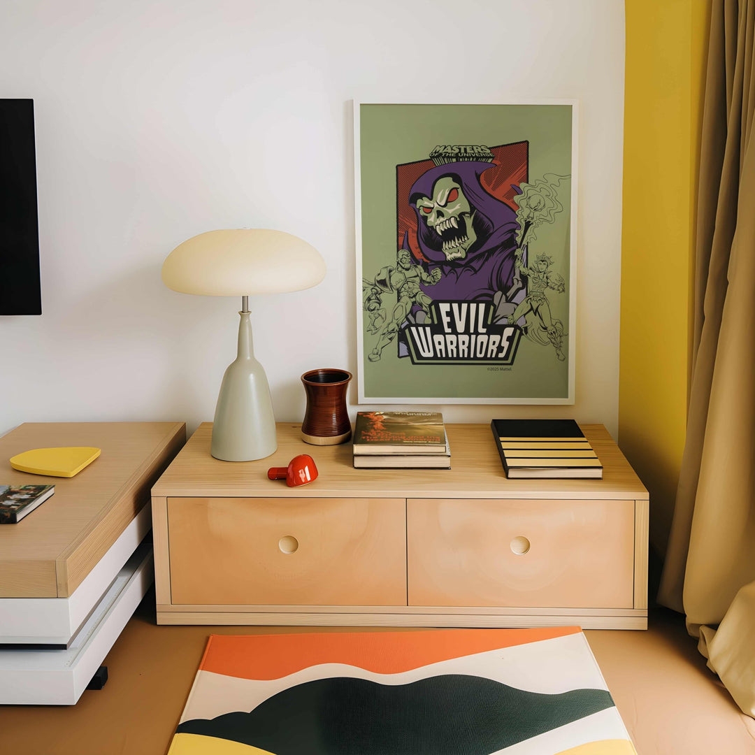 Evil Warriors Skeletor Masters of the Universe Print wall - art - picture - poster