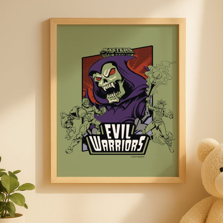 Evil Warriors Skeletor Masters of the Universe Print wall - art - picture - poster