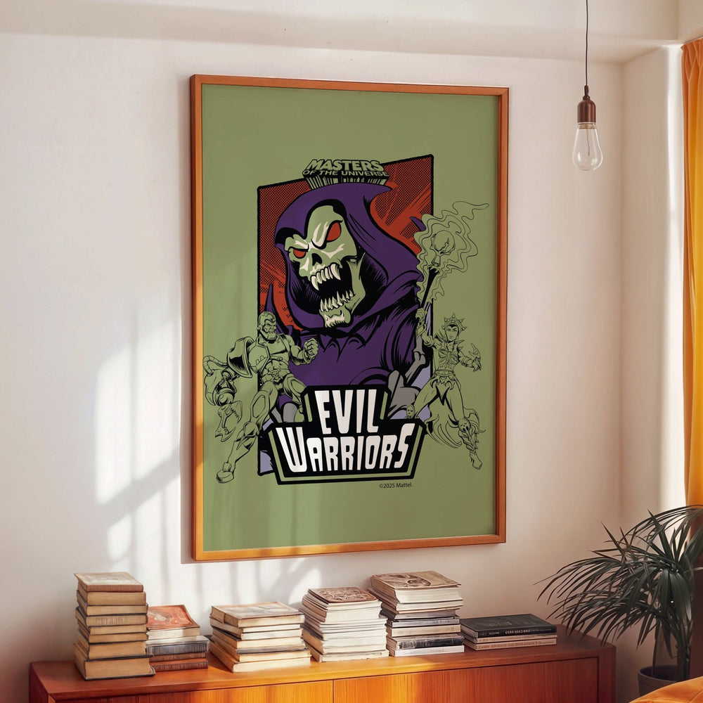Evil Warriors Skeletor Masters of the Universe Print wall - art - picture - poster