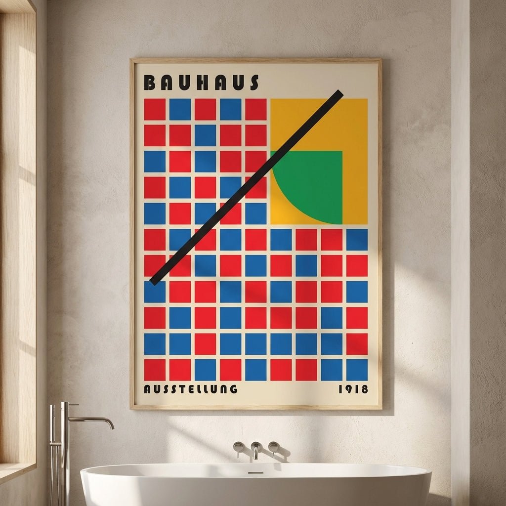 Exhibition Grid wall - art - picture - poster