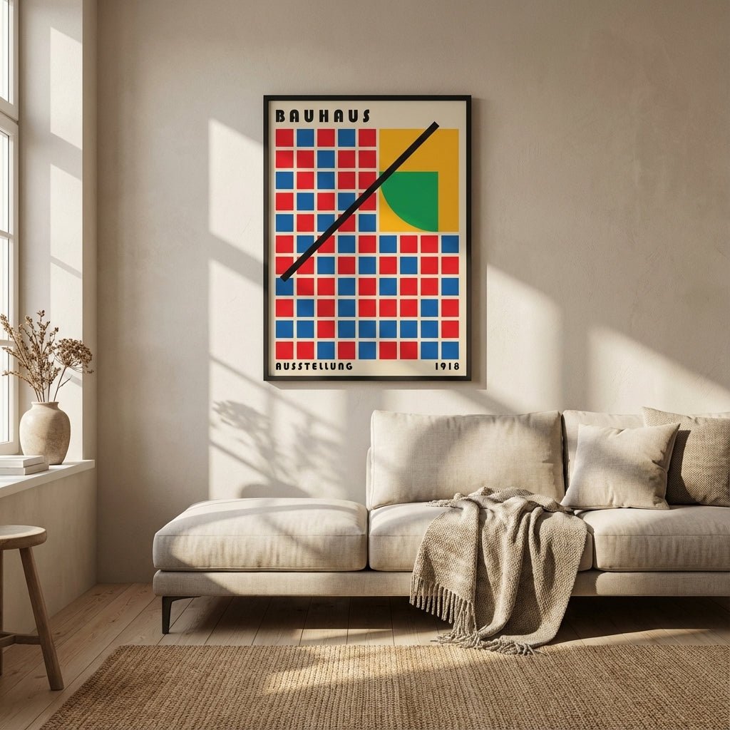 Exhibition Grid wall - art - picture - poster