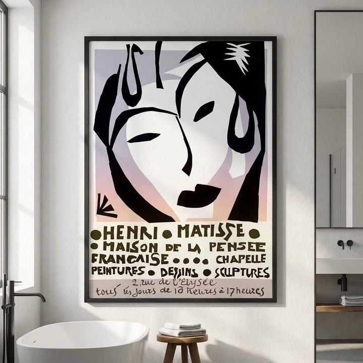 Exhibition Vintage Poster by Henri Matisse wall - art - picture - poster