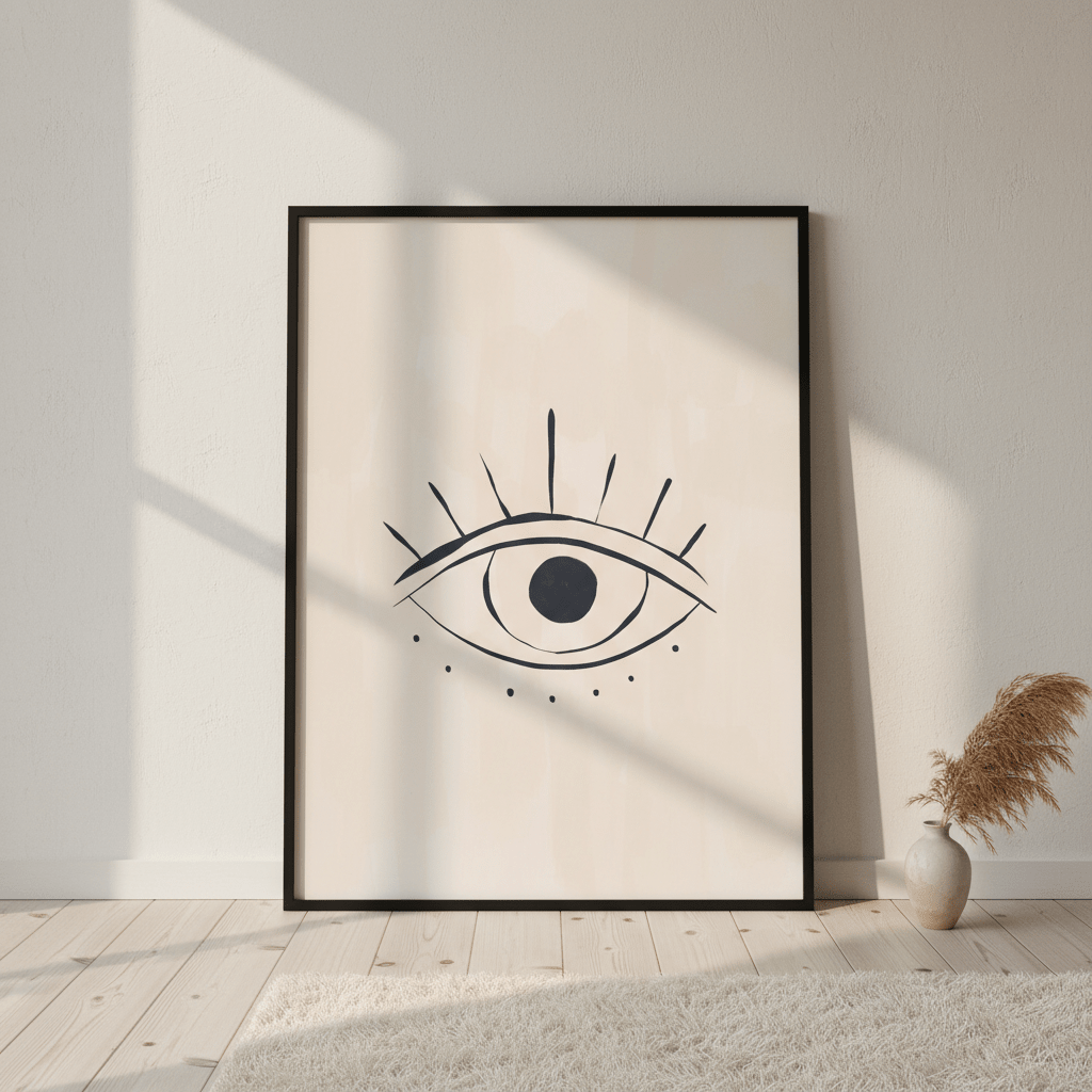 Eye by Ivy Green Illustrations wall - art - picture - poster