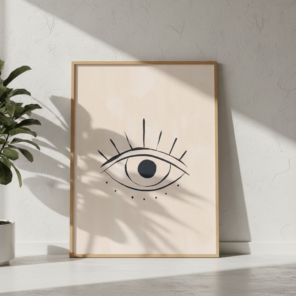 Eye by Ivy Green Illustrations wall - art - picture - poster