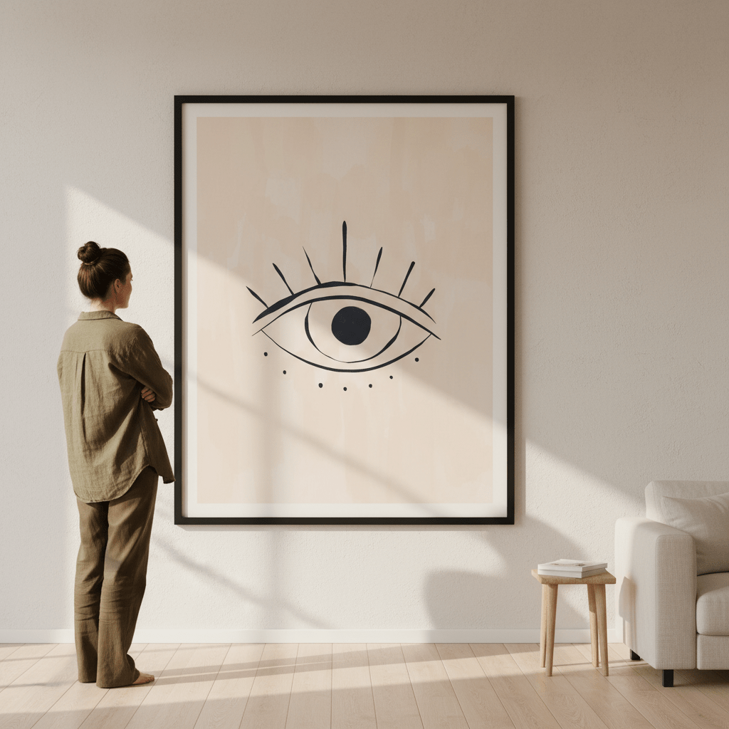 Eye by Ivy Green Illustrations wall - art - picture - poster
