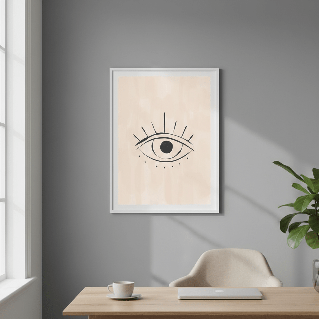 Eye by Ivy Green Illustrations wall - art - picture - poster