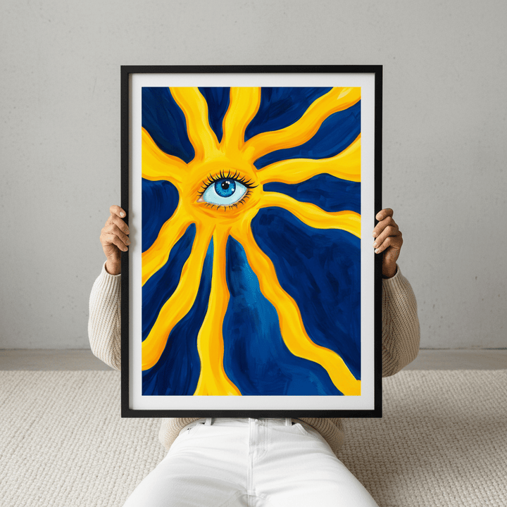 Eye of the Beholder by Vanessa Guaman wall - art - picture - poster
