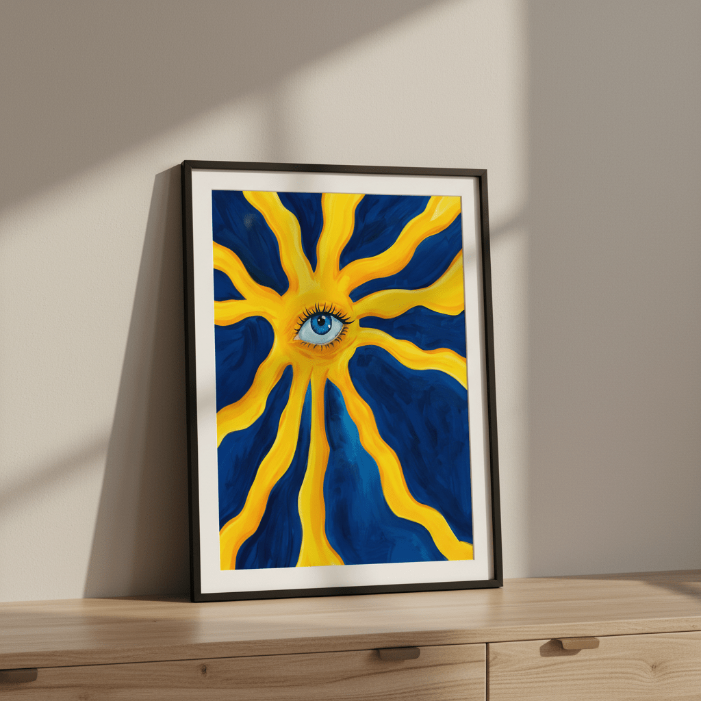Eye of the Beholder by Vanessa Guaman wall - art - picture - poster