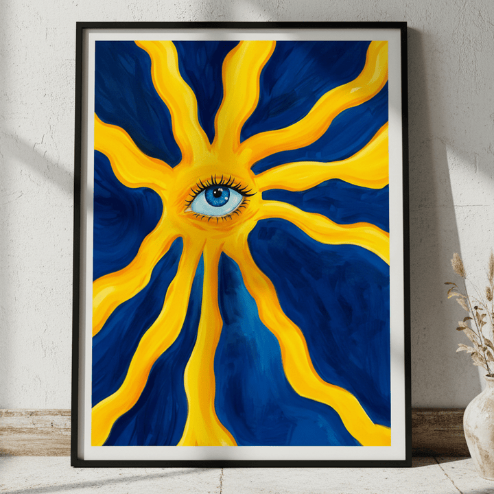 Eye of the Beholder by Vanessa Guaman wall - art - picture - poster