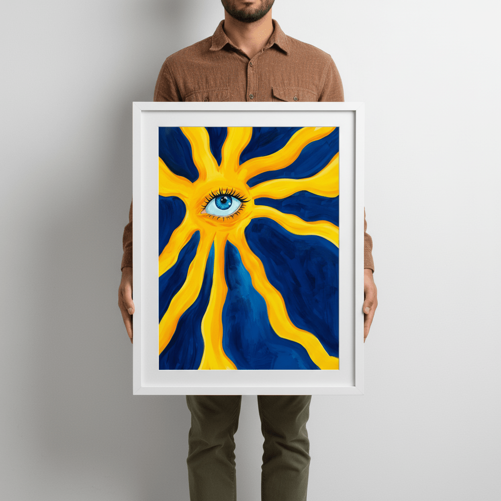 Eye of the Beholder by Vanessa Guaman wall - art - picture - poster
