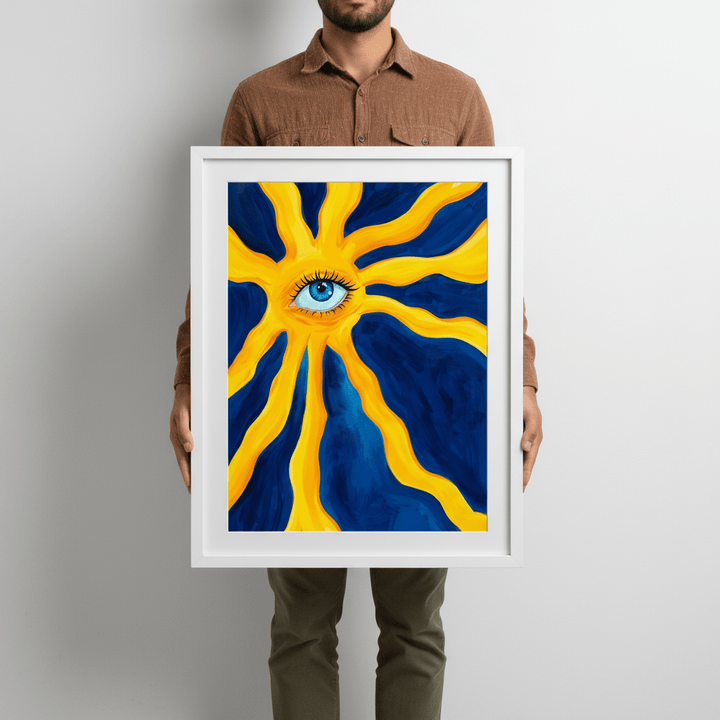 Eye of the Beholder by Vanessa Guaman wall - art - picture - poster
