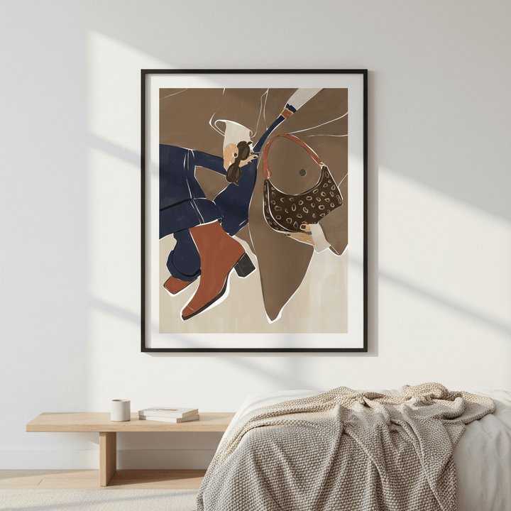 Fall Fashion Vibes by Ivy Green Illustrations wall - art - picture - poster