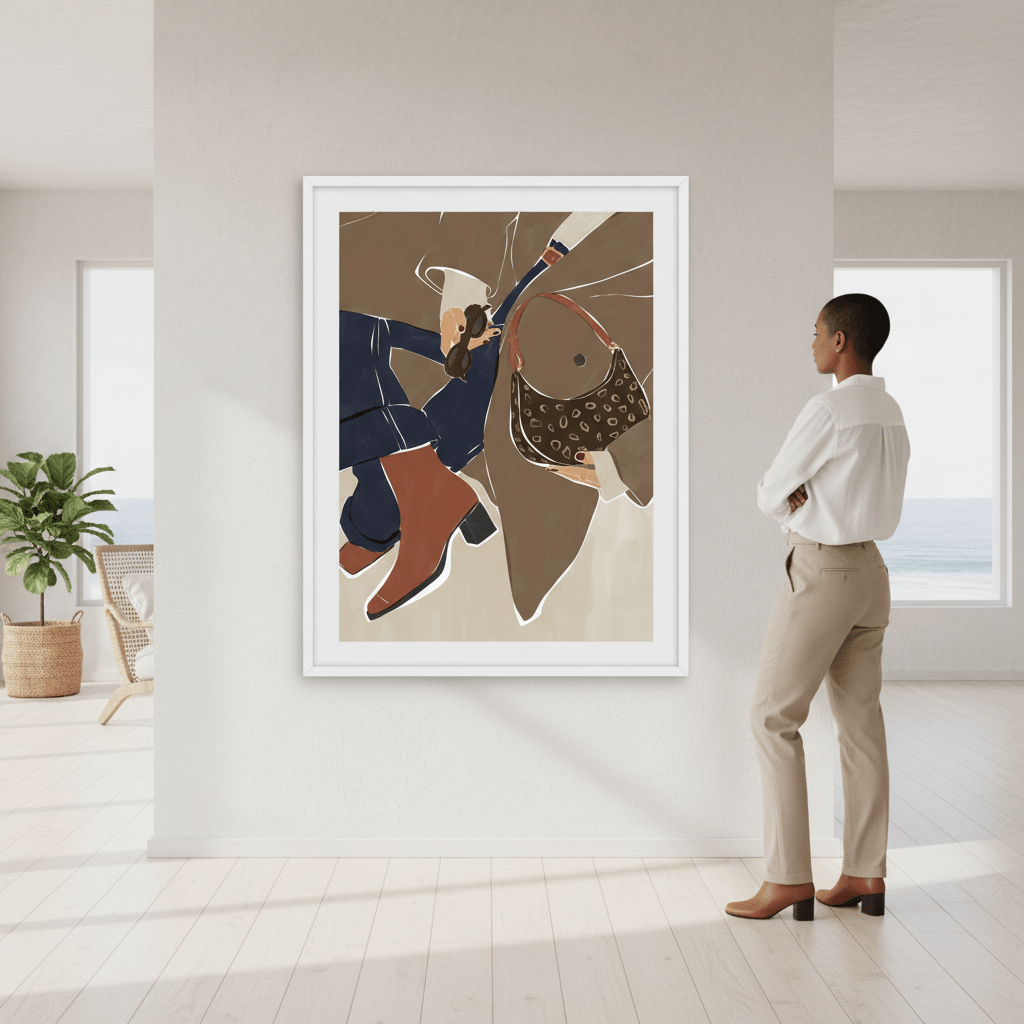 Fall Fashion Vibes by Ivy Green Illustrations wall - art - picture - poster