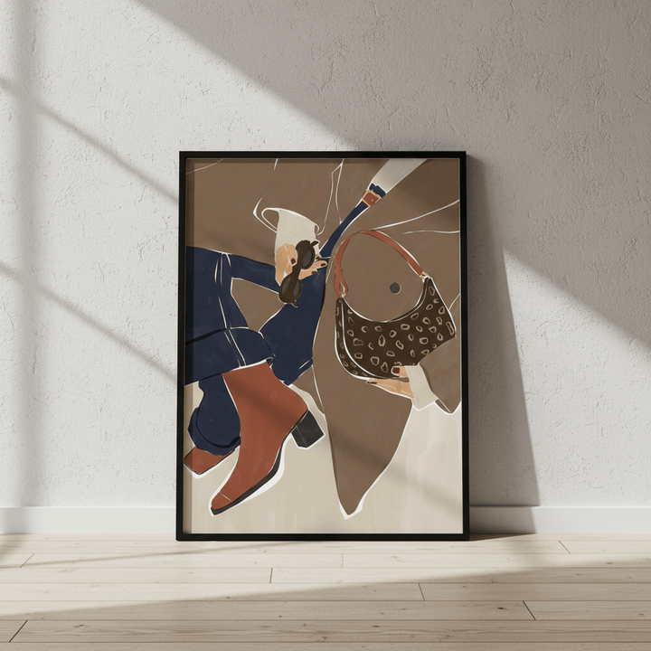 Fall Fashion Vibes by Ivy Green Illustrations wall - art - picture - poster