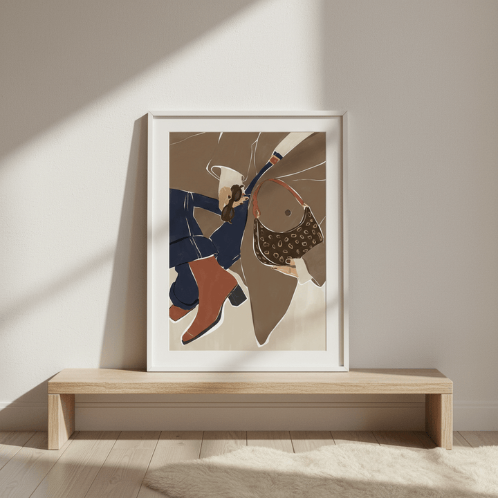 Fall Fashion Vibes by Ivy Green Illustrations wall - art - picture - poster