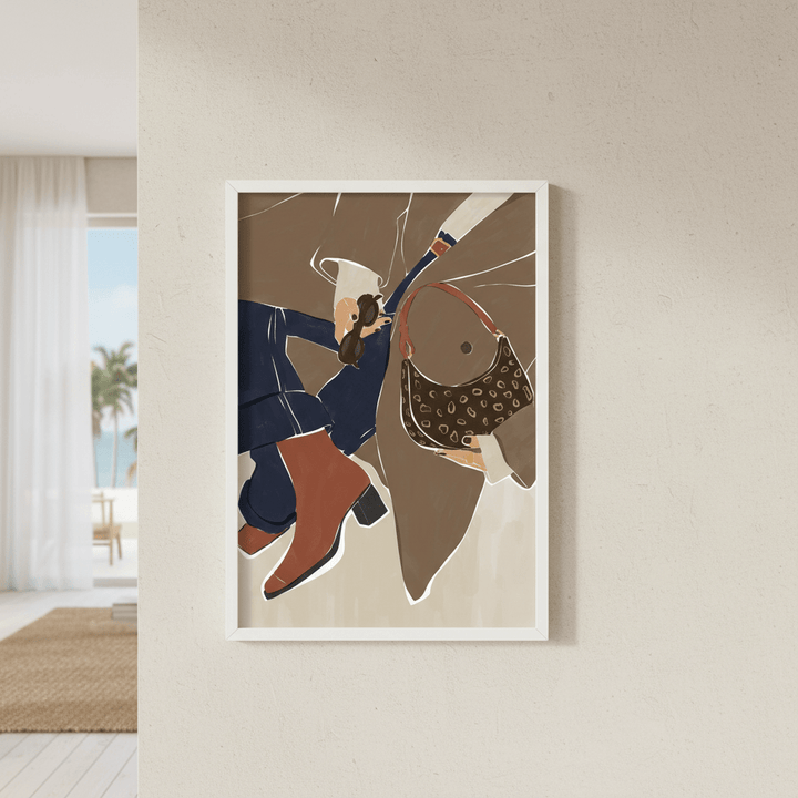 Fall Fashion Vibes by Ivy Green Illustrations wall - art - picture - poster