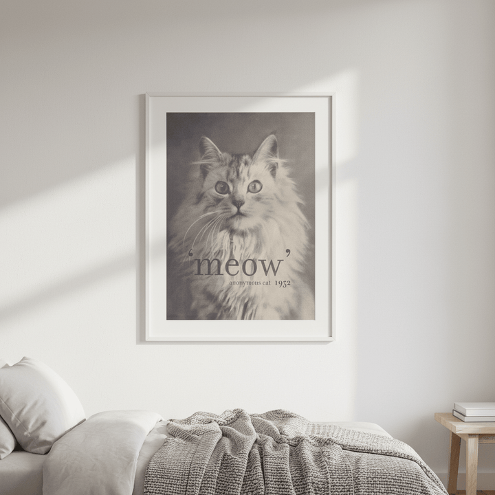 Famous Quote Cat by Florent Bodart wall - art - picture - poster