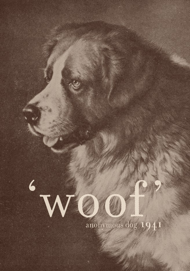 Famous Quote Dog by Florent Bodart