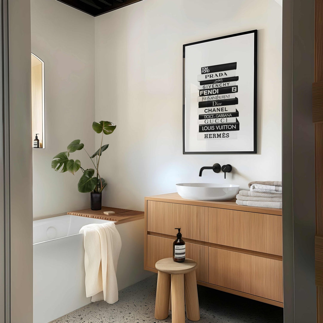 Fashion Books Wall Art wall - art - picture - poster