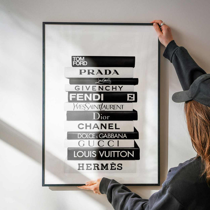 Fashion Books Wall Art wall - art - picture - poster