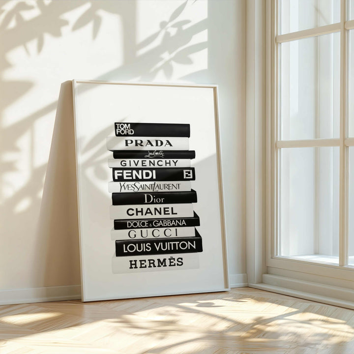 Fashion Books Wall Art wall - art - picture - poster