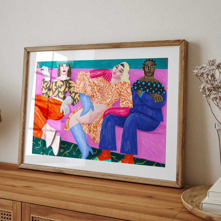 Fashion break by Cédric Pierre - Bez wall - art - picture - poster